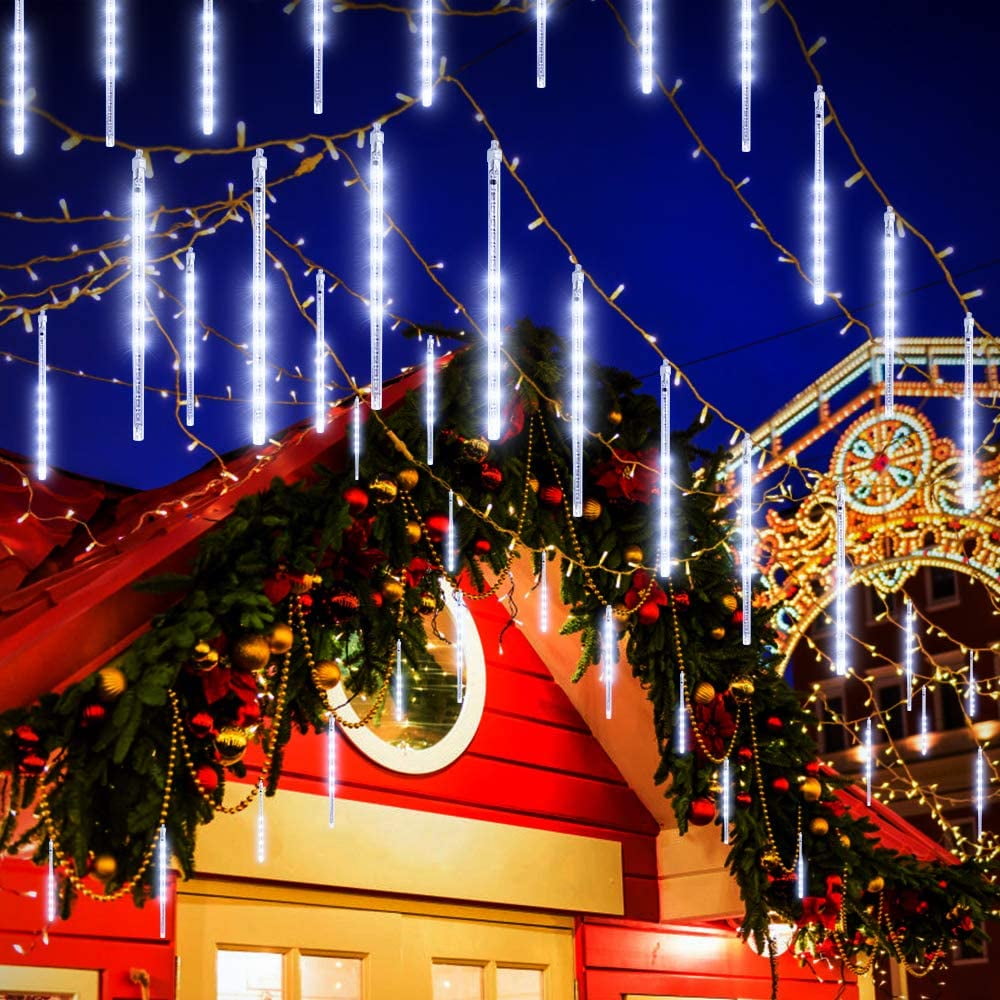 Meteor Lights, Falling Rain Meteor Shower Christmas Lights Supporting 7