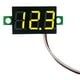 thumbnail image 3 of Pantalla de voltaje CC de 2 cables CC 2,5 V-40 V medidor de pantalla LED de 0,28 pulgadas (amarillo), 3 of 3