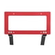 thumbnail image 3 of Soporte de montaje de marco para matrícula delantera de coche, reemplazo de aleación de aluminio para Tesla modelo Y 2017-2022, rojo, 3 of 12