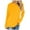 Yellow-02, variant on STETMN Women's Long Sleeve Cotton Tops Fall Loose Fit Crewneck Shirt Lightweight Tee with Pocket
