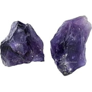 Amethyst Crystal Raw Stones (2 Pieces)