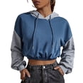 thumbnail image 4 of Sudadera Con Capucha Con Cordón, Informal, A La Moda, Agradable A La Piel, Suelta, Con Capucha, Suave Para Viajes De La Vida Diaria Para Mujeres ANGGREK No, 4 of 6
