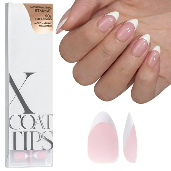 Consejos para uñas de gel francés BTartBoxNails Pink Short Almond