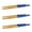 Blue, variant on BambooMN 12" Reusable Bamboo Wood "A" Toast Tongs - Natural Brown - 100 Pieces