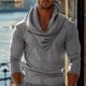 thumbnail image 4 of Sudadera con capucha de manga larga para hombre, estilo americano, con cuello apilado, estilo informal, tallas S a 5XL, INCERUN Tops 2024, 4 of 5
