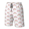 thumbnail image 4 of Logiee Rainbow Print Mens Swim Trunks Quick Dry Board Shorts,Breathable Hawaii Beach Shorts Swimwear Bathing Suits-Medium, 4 of 6