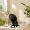 thumbnail image 7 of Iumwxz Black Mane Wig for Dogs with Ears Funny Lion Costume for Halloween Christmas Parties Soft Artificial Polyester Material for Medium to Large Sized Pets, 7 of 7