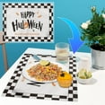 thumbnail image 5 of sruoe Halloween Placemats, Table Place Mats, Dining Mats, Heat Insulate Mat, Portable Washable Non-Slip Place Mats, Pumpkin Ghost Pattern Decor, Mat for Holiday Party Decoration, 5 of 5