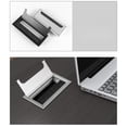 thumbnail image 3 of Cable Organize Hole Cover Outlet Square Desk Cable Hole Cover Desktop Wire Box, 3 of 4