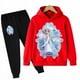 thumbnail image 5 of Conjunto de Elsa y Frozen para niños, ropa informal para niñas pequeñas, disfraz de manga larga, conjuntos de sudaderas con capucha para niños, ropa para niños de 2 a 14 años, 5 of 5