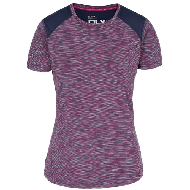 Trespass - Top deportivo Etta para chica mujer (Rayas Berry)