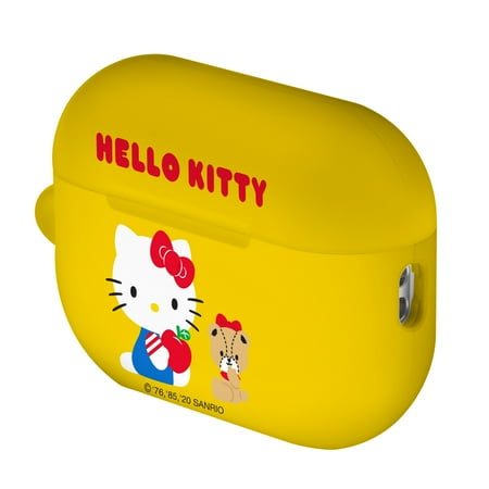 Sanrio AirPods Pro 2 Case Key Ring Keychain Holder Strap Hole Hard AirPods Pro 2nd Generation 2022 Cover - Hello Kitty Teddy Bear