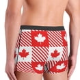 thumbnail image 3 of Uemuo Maple Leaves1 Pattern Men's Boxer Briefs,Trunk Anti-Chafing,Comfortable, Durable, and Stylish Underwear-X-Large, 3 of 9