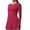 Red, variant on vdgthytj Workout Tops for Women Long Sleeve Quick Dry Crew Neck Slim Fitted Basic Yoga Gym Athletic Tops