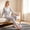 Pink, variant on Bendable Extended Silicone Massage Scratcher Multi Nub Prong Ergonomic Long Handle For Hard To Reach Body Parts Daily Relax Gadget