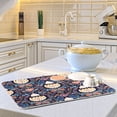thumbnail image 2 of Iauyy Dish Drying Mat for Kitchen Counter, Super Absorbent & Hanging 16x18 / 18x24 Inch (S/M) Intricate Patterns Intertwine, 2 of 8