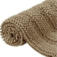 thumbnail image 1 of CHUN YI Anti-slip Bathroom Mat Absorbent Plush Polyester, 24"x60", Sand, 1 of 6