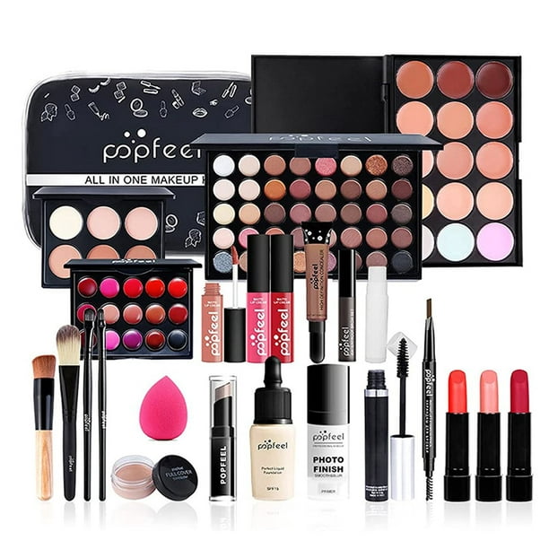 Makeup Kit Women Full Kit, All-in-one Include Palette, Lip Gloss Set, Concealer, Lipstick, Makeup Brush Set, Mascara - Walmart.com