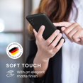 thumbnail image 4 of Étui Compatible avec Samsung Galaxy A03s - Étui en Silicone TPU Souple et Mince - Noir Mat, 4 of 5