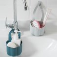 thumbnail image 4 of Suction Cup Sponge Holder Sink Drying Rack Soap Drainer Organizer Kitchen Storage Bathroom Soap Stand Shelf Home Accessories, 4 of 5