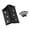 Black, variant on Dualoai Automatic Spring Door Hinges Heavy Duty Self Closing Hinge for Cabinet Back Door Black