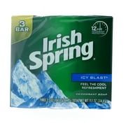 Irish Spring Icy Blast Bar Soap - 3 Bar, 11.25 oz