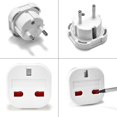 thumbnail image 5 of Eu Plug Adapter Socket British Uk To Eu Euro Travel Adapter Electrical Plug Converter Outlet Uk Ac Power Cable Charger Socket, 5 of 5