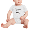 thumbnail image 2 of The Snuggle is Real Funny Baby Clothing Bodysuits Boy Girl, 2 of 5