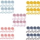 thumbnail image 4 of Guardurnaity Paquete de 8 cordones largos de graduación en azul claro y blanco para cordones de honor de graduación 2025. Disfraces de disfraces do, 4 of 6