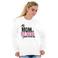 thumbnail image 4 of My Mom My Hero Together We Will Win Unisex Plus Fleece Graphic Sweatshirt Brisco Brands 2X, 4 of 5