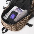thumbnail image 4 of Mochilas escolares y de viaje novedosas para exteriores, equipaje, computadora portátil, bolsas deportivas para adultos y adolescentes, guepardo, marrón, mochilas de viaje oso de fresa Electrónica, 4 of 5