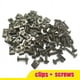 thumbnail image 2 of Suitable for Juego de 30/20/10 tornillos autorroscantes y clips for motocicleta, coche, scooter, ATV, ciclomotor, bicicleta eléctrica, cubierta de plástico, retenedor de metal, M4, M5, 4,2 mm y 4,8 mm, 2 of 7