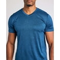 thumbnail image 4 of Real Essentials 5 Pack: Men’s V-Neck Dry-Fit Moisture Wicking Active Athletic Tech Performance T-Shirt, 4 of 7