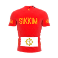 thumbnail image 2 of Sikkim Full Zipper Bike Short Sleeve Cycling Jersey  for Men - Size L, 2 of 4