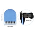 thumbnail image 5 of Soft Piano Cleaning Gloves Microfiber Cloth Instrument Keyboard Cleaning Cloth, 5 of 13