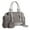 Eye-catching Gray, variant on Wrangler 3Pcs Doctor Bag Sets for Women Top-Handle Satchel Bag with Cell Phone Handbags & Coin Purse, Cow Print-Brown