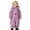 Purple, variant on Tiijoy Infant Girls Heavyweight Snowsuit Winter Warm Hooded Ski Jumpsuit, Sizes 18-24M