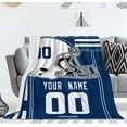 thumbnail image 6 of Indianapolis Plush Throw Blanket Personalized Gift for Men Women Youth, 6 of 6