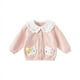 thumbnail image 1 of Ropa de dibujos animados Kawaii Sanrio Hello Kitty para niños y niñas, abrigo de algodón rosa, chaqueta informal, prendas de vestir superiores para niños, otoño, 1 of 4