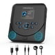 thumbnail image 1 of Reproductor de CD portátil MONODEAL Bluetooth con altavoces y FM, 1 of 8