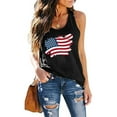 thumbnail image 2 of Dyegold 4th Of July Tank Tops For Women Summer Sleeveless American Flag Shirt Loose Casual Patriotic Graphic Tee Tops Tshirt, 2 of 4