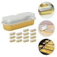 thumbnail image 2 of MIANGASTORE 50Pcs Aluminum Food Containers Compact Food Boxes Camping Cake Containers, 2 of 5