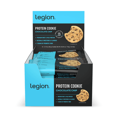 Natural High-Protein Cookies - Box of 12