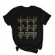 thumbnail image 5 of Blusas de Manga Corta para las Mujeres Divertida Impresión Cuello Redondo Camiseta Vintage, Blusas de Primavera para las Mujeres, 5 of 6