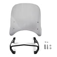 thumbnail image 1 of Motorcycle Front Windshield Heighten High Impact Plastic Replacement for Rebel 1100 DCT 2021?2022Smoky, 1 of 5