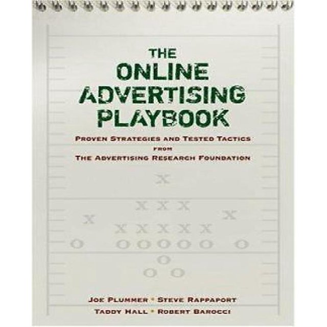 The Online Advertising Playbook: Proven Strategies and Tested Tactics from the Advertising Research Foundation