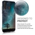 thumbnail image 3 of IBAOLE Étui Compatible avec Huawei P30 Lite - Étui Transparent TPU avec Design - Cosmic Nature Bleu/gris/noir, 3 of 6