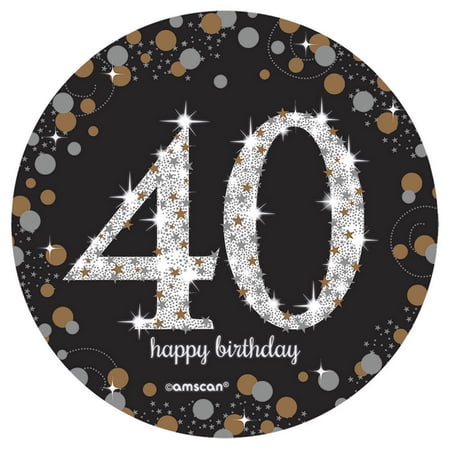 - Sparkling Celebration 40th Birthday Spray Centerpiece (1)