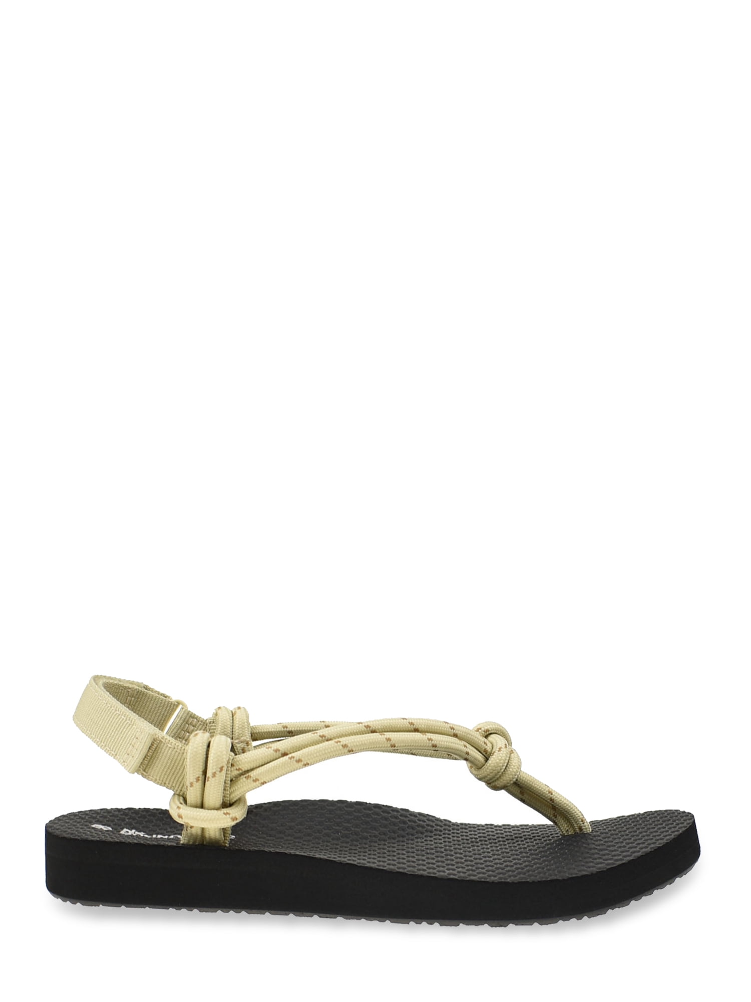 No Boundaries Women's Rope Thong Sandal