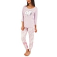 thumbnail image 2 of Munki Munki Snoopy Tie-Dyed Pajama Set Pink Size X-Large, 2 of 3